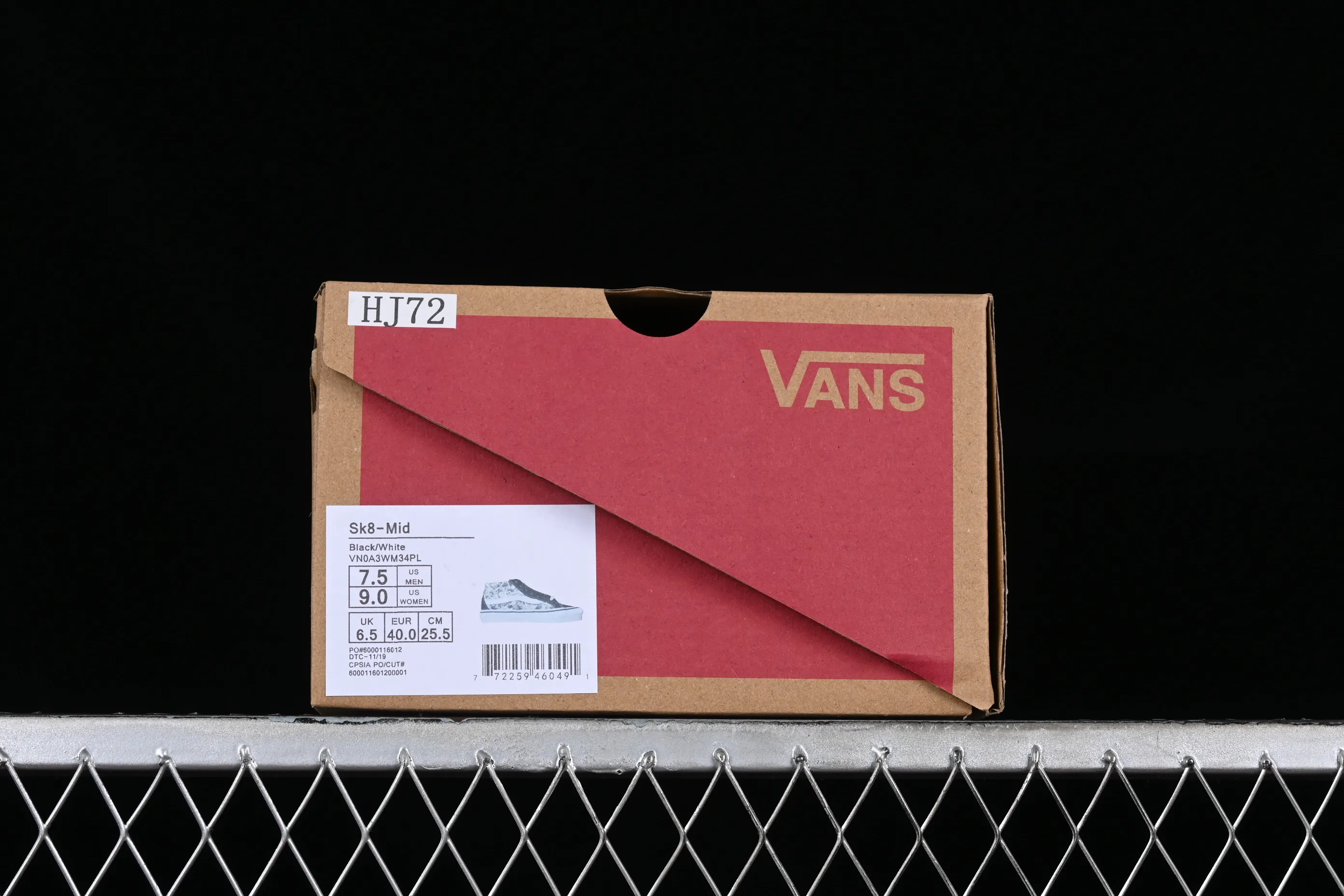 All categories Vans Vans series Vans Mid Vans China Vans Sk8-Mid Vans official mid-top casual sneakers VN0A3WM34PL